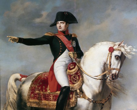 Ο Ναπολέων Βοναάρτης στη Μάχη (1810) – Πίνακας του Joseph Chabord - Museo Napoleonico, Ρώμη-Ιταλία