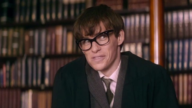 O Eddie Redmayne ως Stephen Hawking