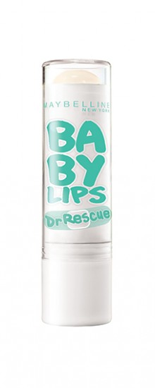 “Too Cool” Baby Lips Dr. Rescue – Maybelline NY: Η σύνθεση τους με μενθόλη και ευκάλυπτο προσφέρει άμεση λείανση στα χείλη, ενώ το βούτυρο καριτέ που επίσης περιέχει, παρέχει 12ωρη ενυδάτωση. Ιδανικό προϊόν για χρήση και στην επιδερμίδα
