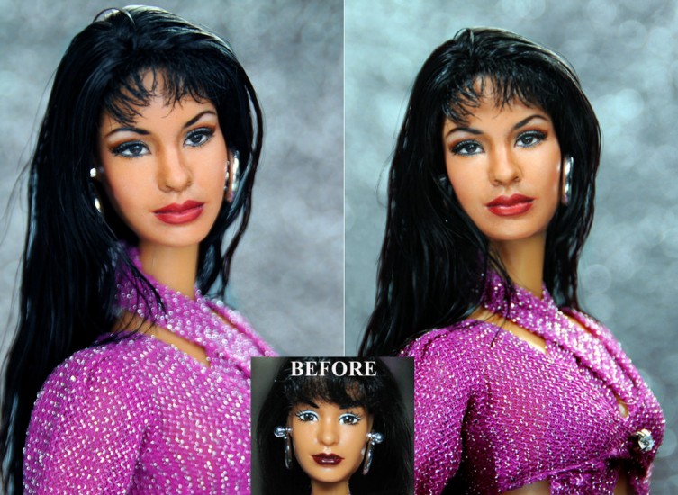 selena_quintanilla_custom_doll_repaint_by_noeling-d8gu5ab