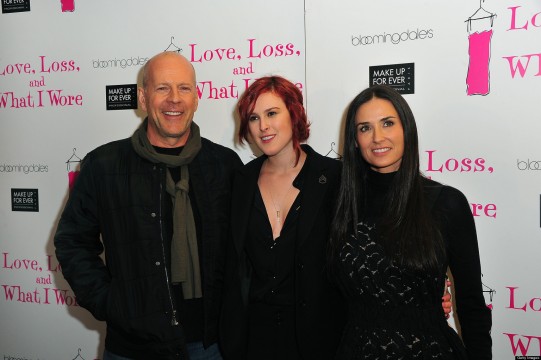 Bruce Willis και Demi Moore με την κόρη τους Rummer