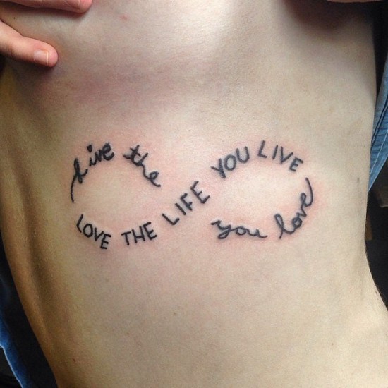 Life-Quote-infinity-tattoo