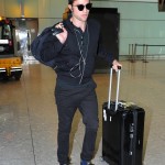 Robert Pattinson Lands In London