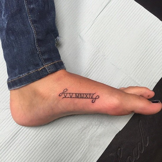 Roman-Numerals-infinity-tattoo