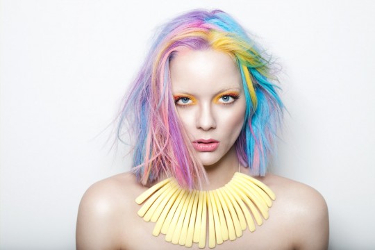 rainbow-hair