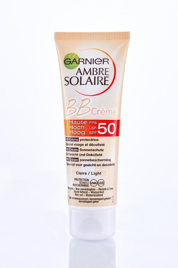 Garnier Ambre Solaire BB κρέμα με SPF 50