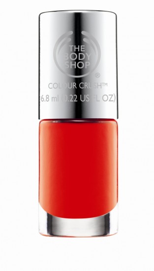 The Body Shop Colour Crush nail polish collection-#210 Just Peachy