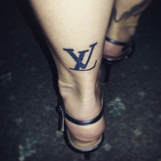 Louis Vuitton Logo Tattoo Designs