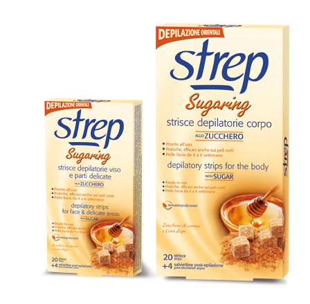 strep sugaring_strisce