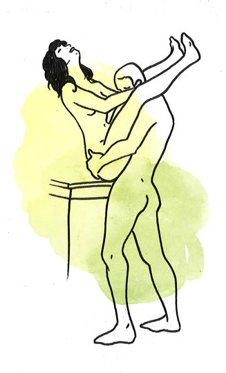 v