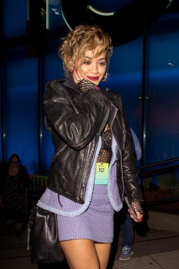 Rita Ora leaving Britney Spears iTunes 10 concert at the Roundhouse in Camden with friends. Pictured: Rita Ora Ref: SPL1362132 280916 Picture by: Splash News Splash News and Pictures Los Angeles: 310-821-2666 New York: 212-619-2666 London: 870-934-2666 photodesk@splashnews.com