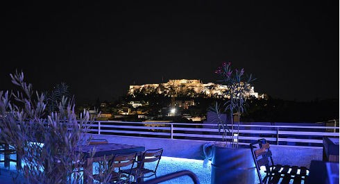 ταράτσες με θέα την ακρόπολη