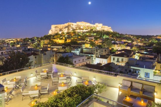 ταράτσες με θέα την ακρόπολη