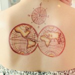 τατουάζ με θέμα ταξίδι
