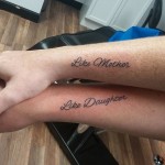 τατουάζ μητέρα-κόρη