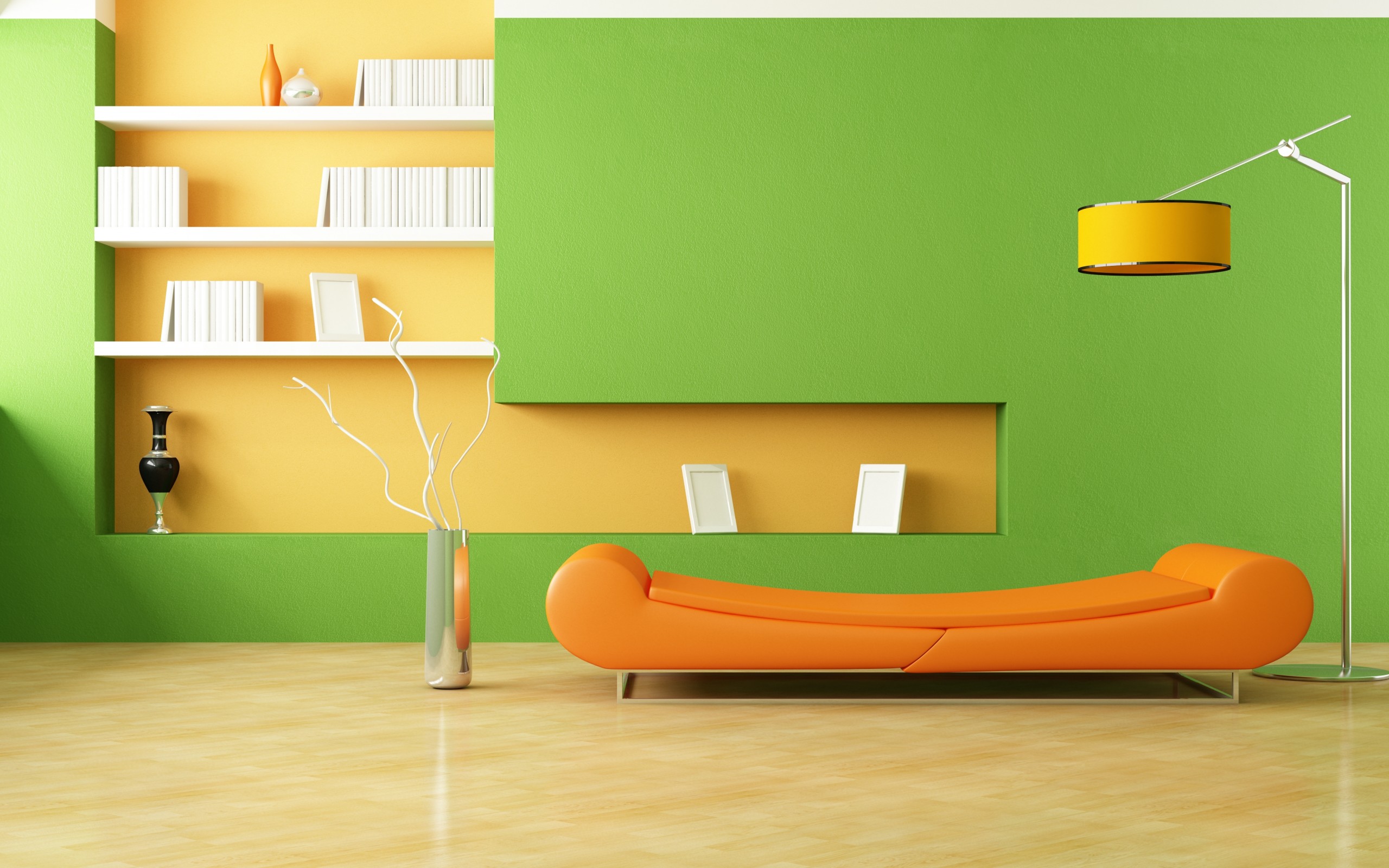 green