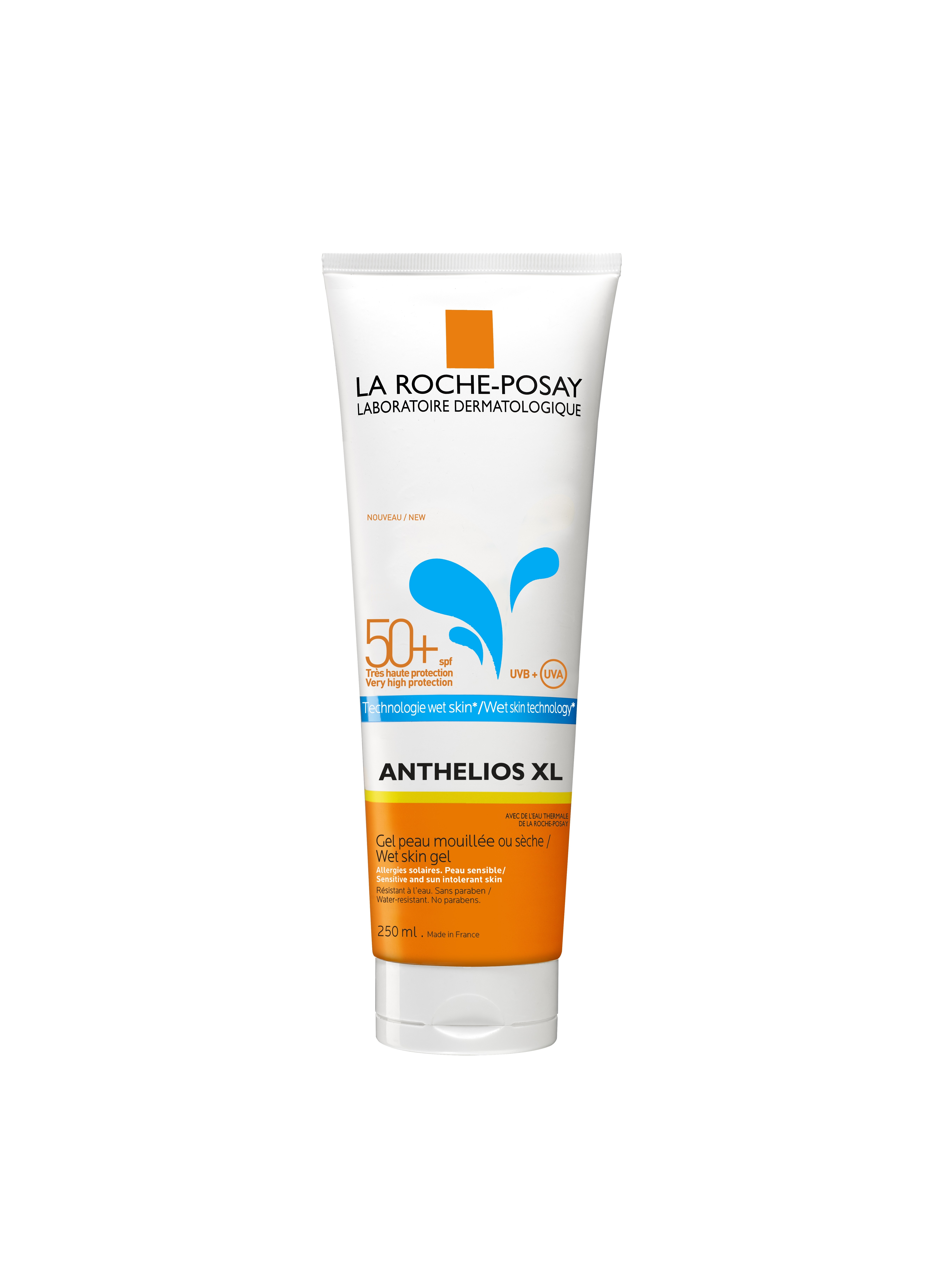 Anthelios Lait SPF 50+_Wet Skin Technology