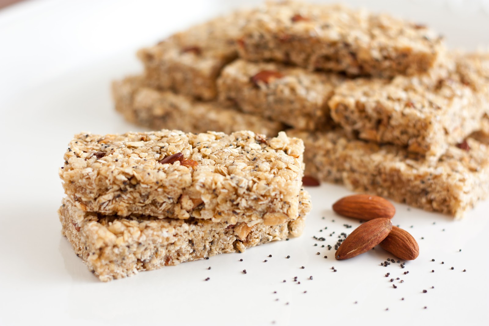 almond+poppy+seed+granola+bars