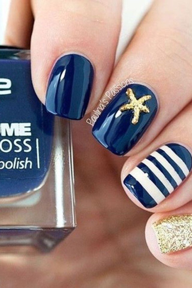 nails-stripes-starfish