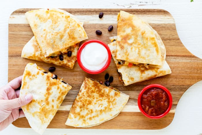 quesadillas