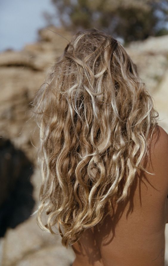 beach hair