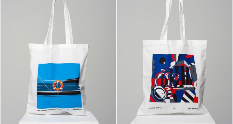 attrattivo shopping bags