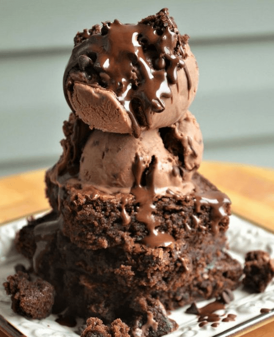 σοκολατόπιτα παγωτό