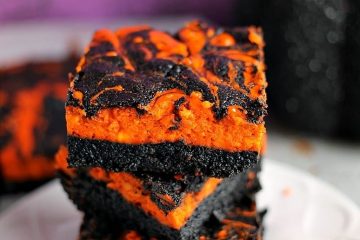 halloween brownies