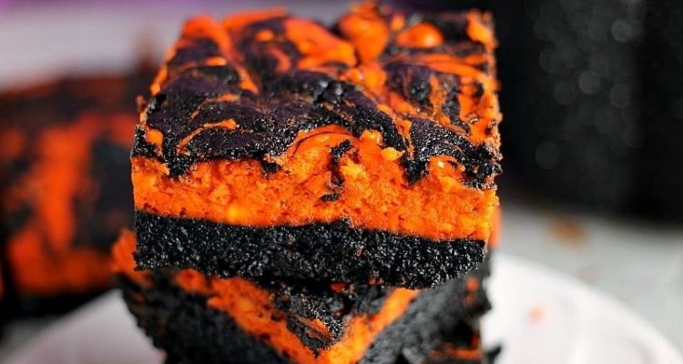 halloween brownies